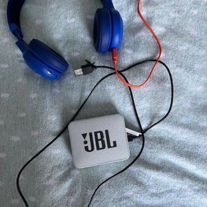 Headphones &  Bluetooth auxiliary speaker-rarely used made by the folks @JBL